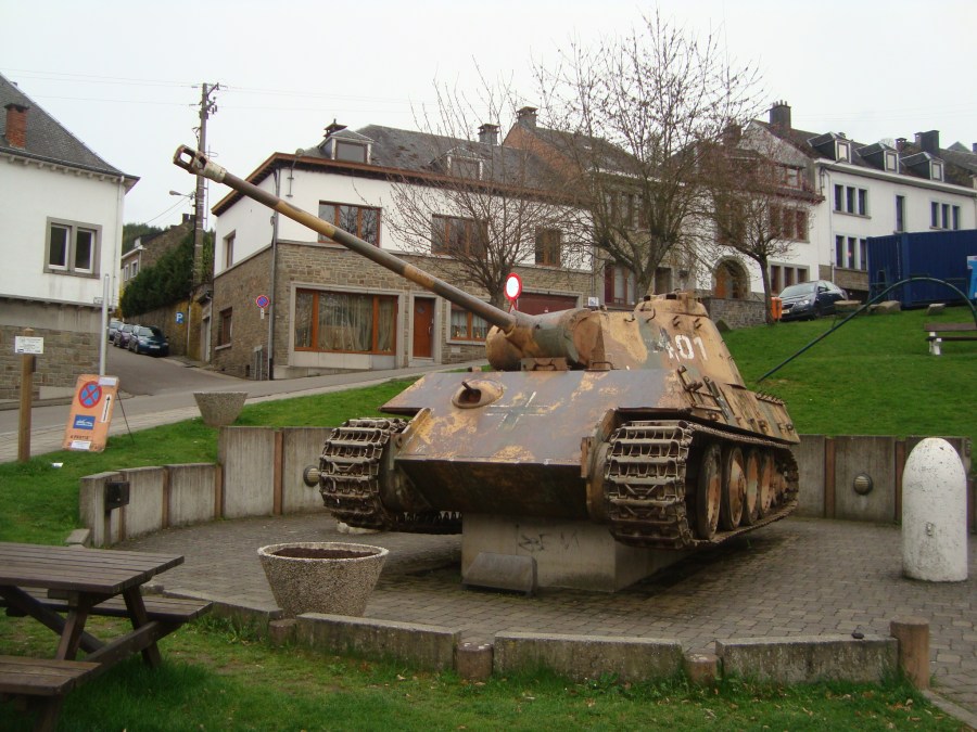 Panzer V Panther WWII Houffalize Belgique