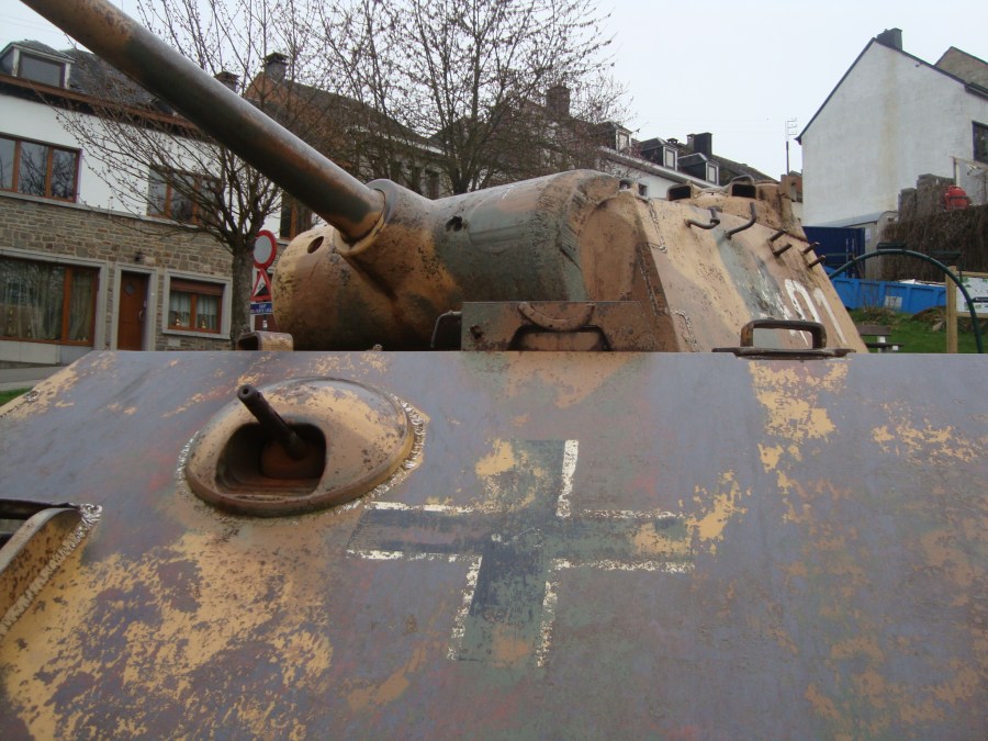 Panzer V Panther WWII Houffalize Belgique