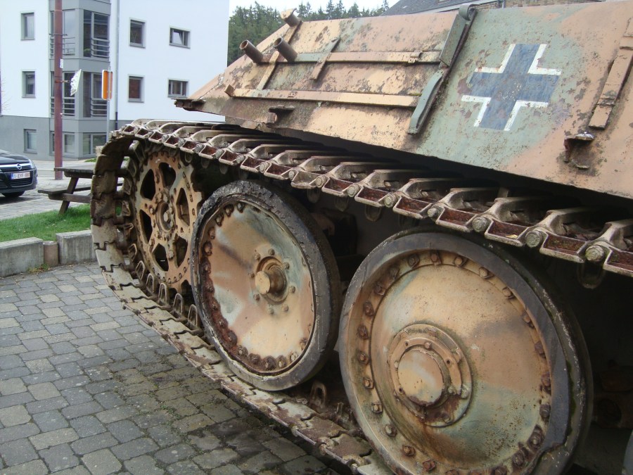 Panzer V Panther WWII Houffalize Belgique