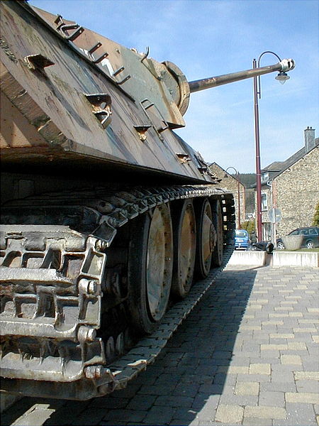 Panzer V Panther WWII Houffalize Belgique