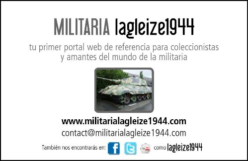 Tarjeta de MILITARIA lagleize1944, portal web de coleccionistas de militaria WWII - www.militarialagleize1944.com