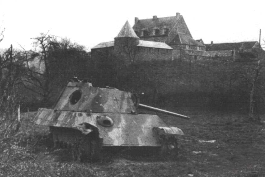 panzerkampfwagen V Panther Celles Belgica