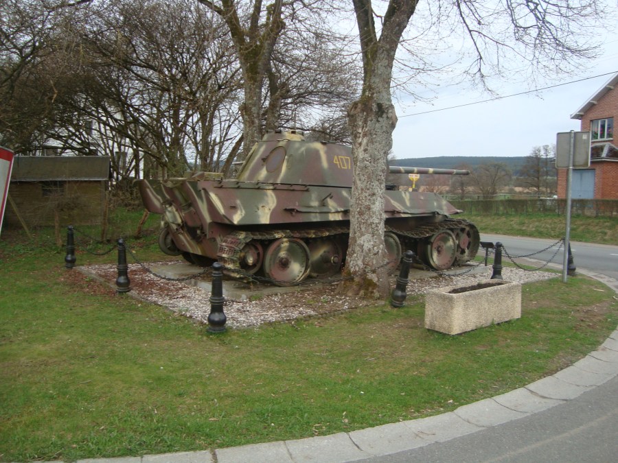 panzekampfwagen V Grandmenil Belgique WWII