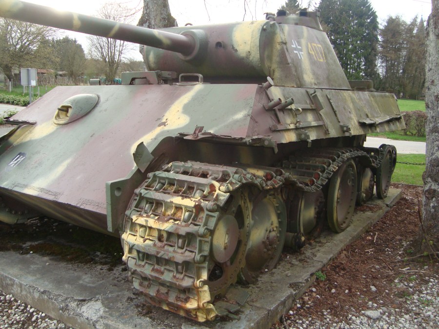 panzekampfwagen V Grandmenil Belgique WWII