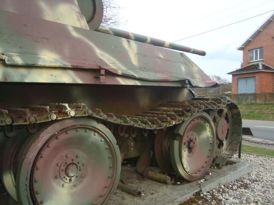 panzekampfwagen V Grandmenil Belgique WWII