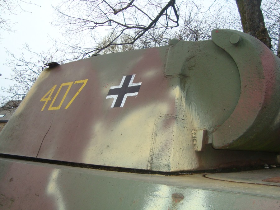 panzekampfwagen V Grandmenil Belgique WWII