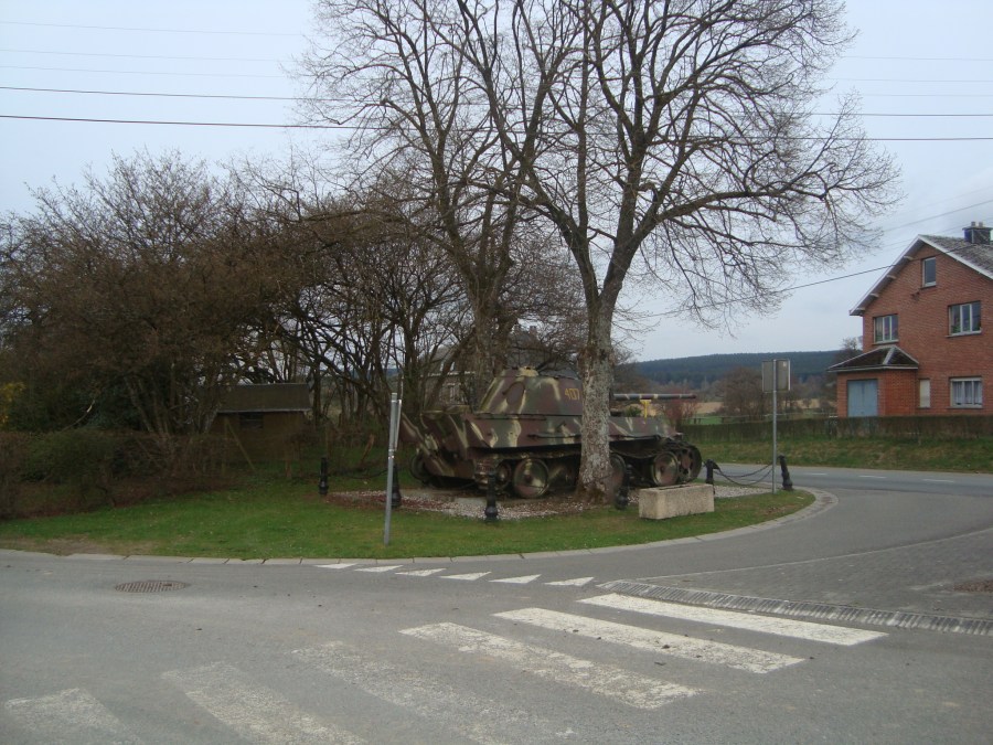 panzekampfwagen V Grandmenil Belgique WWII