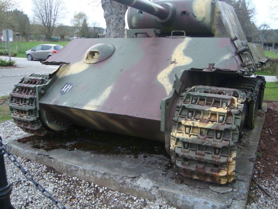 panzekampfwagen V Grandmenil Belgique WWII