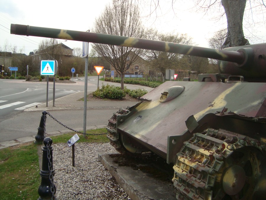 panzekampfwagen V Grandmenil Belgique WWII