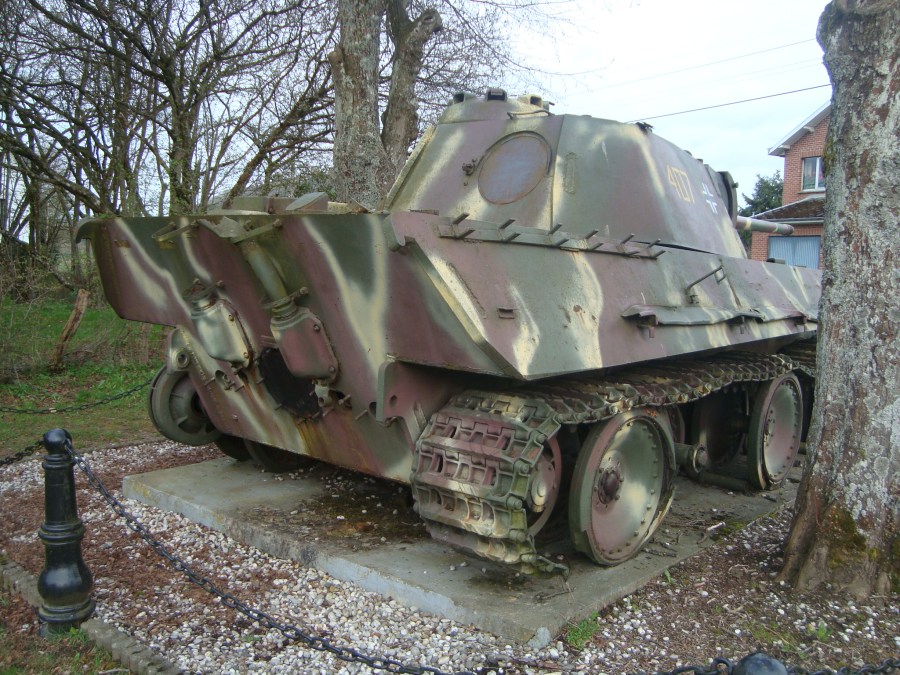 panzekampfwagen V Grandmenil Belgique WWII