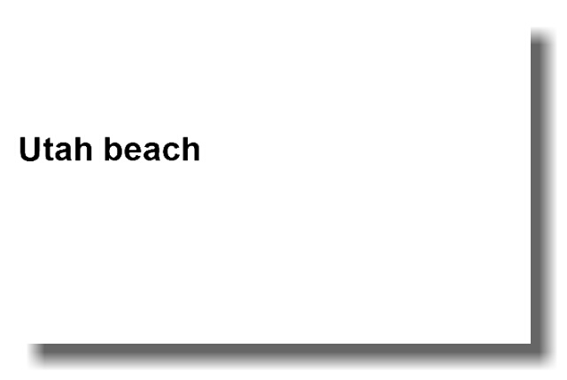 Utah beach Overlord 1944 Normandia WWII