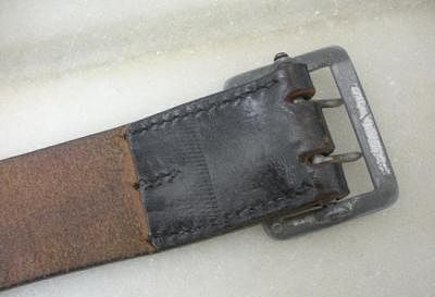 cinturón oficial alemán WWII