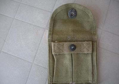 porta cargador militar USA WWII