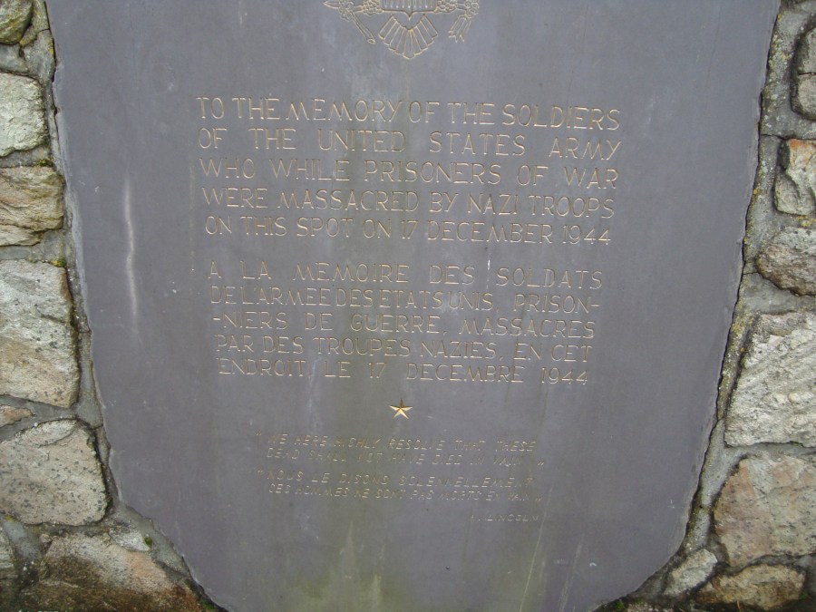 masacre Malmedy WWII Belgica militarialagleize1944