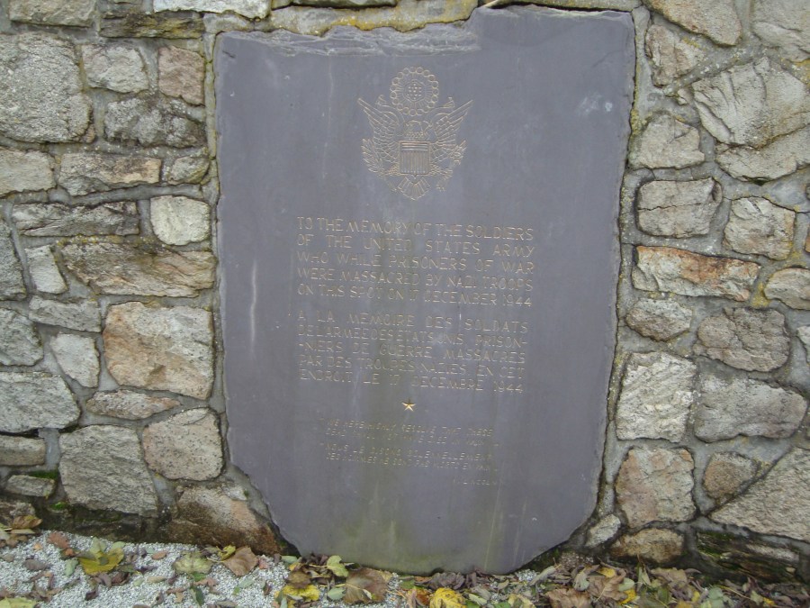 masacre Malmedy WWII Belgica militarialagleize1944