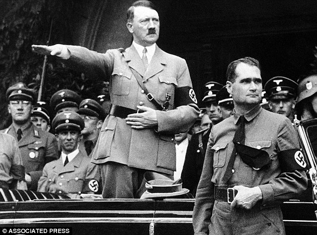 Rudolf Hess Alemania WWII militaria lagleize1944