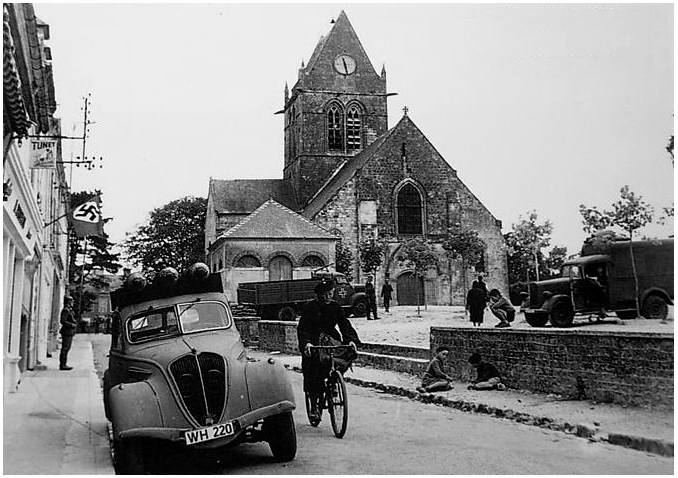 Saint-Lô Carentan Saint-Mère Eglise Normandy