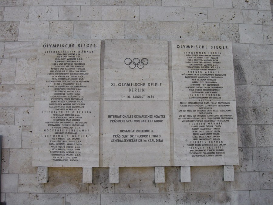 Olympic Stadium 1936 Berlin Alemania
