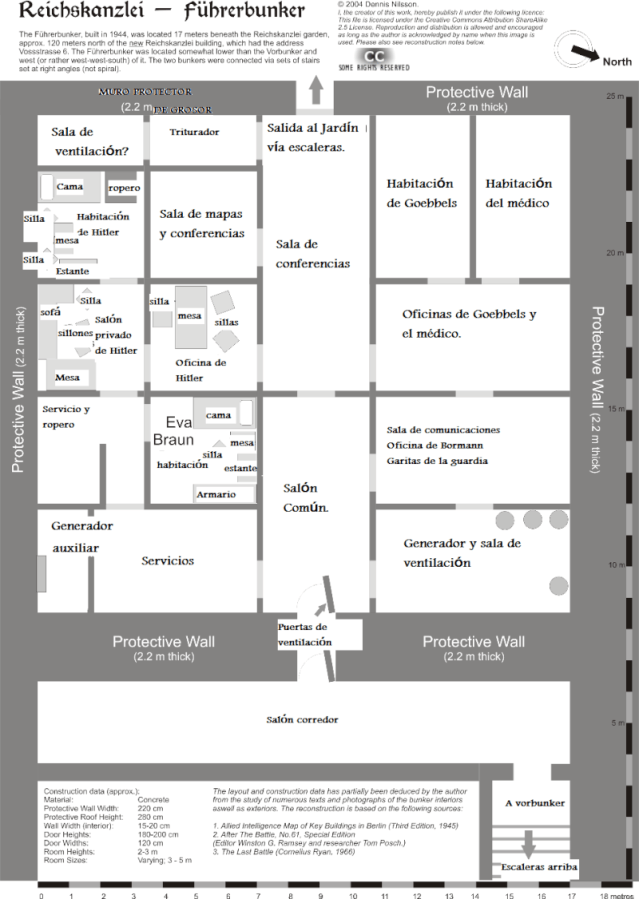 führerbunker berlin alemania
