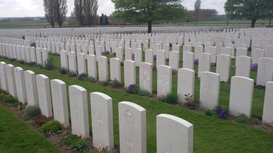 Tyne Cot Cemetery Ypres Belgium