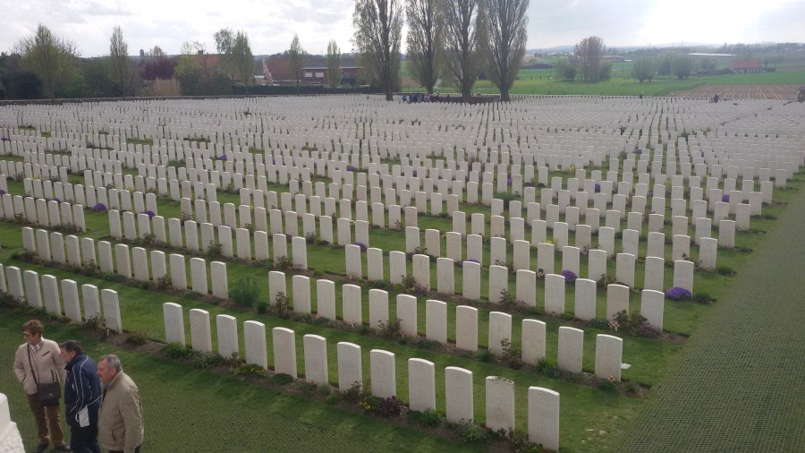 Tyne Cot Cemetery Ypres Belgium
