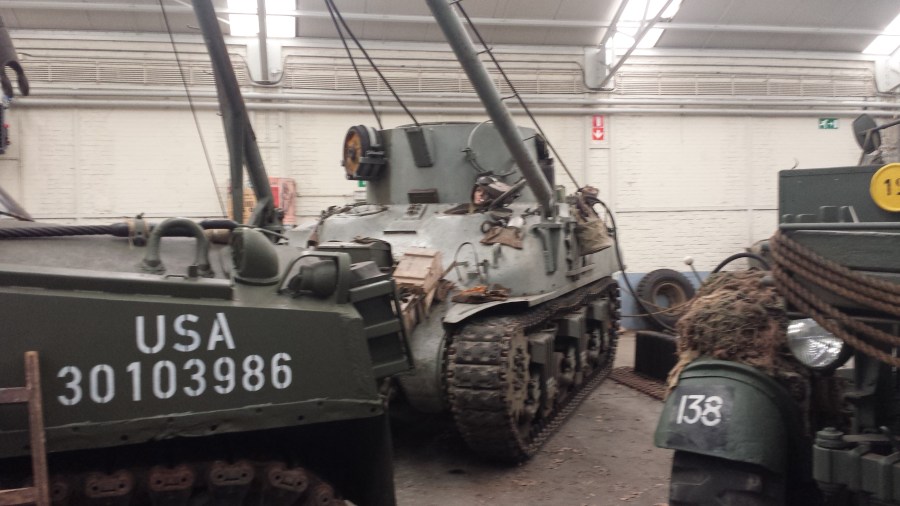 Vehicle Exibition Hall Bastogne Belgium