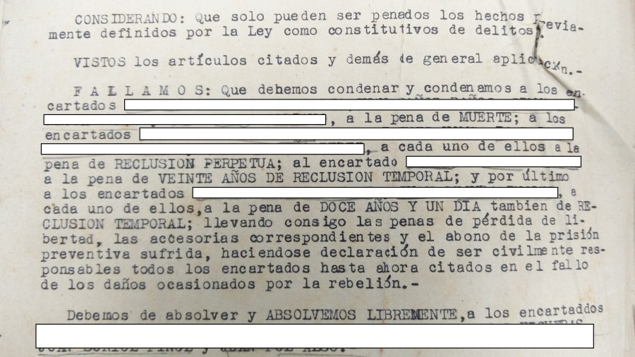 consejo de guerra guerra civil españa