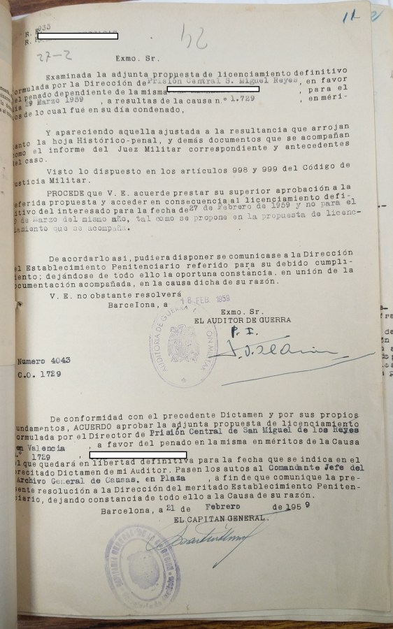 consejo de guerra guerra civil españa