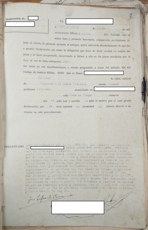 consejo de guerra guerra civil españa