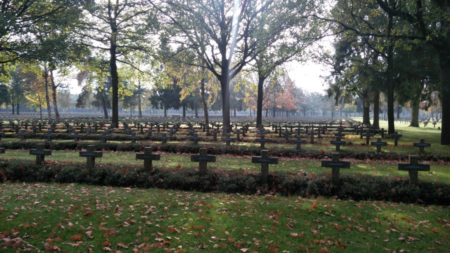cementerio militar Alemán Lommel Bélgica WWII
