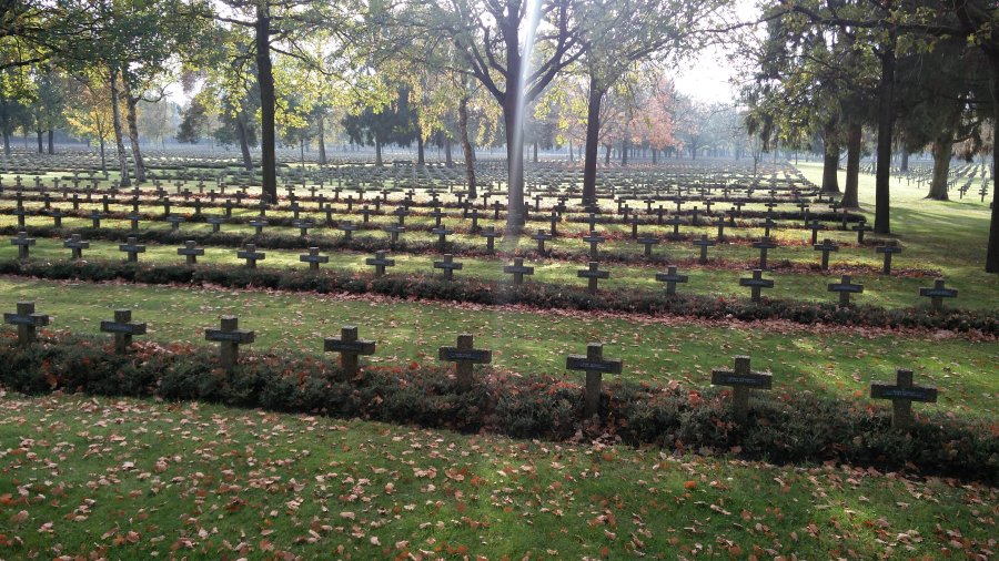 cementerio militar Alemán Lommel Bélgica WWII