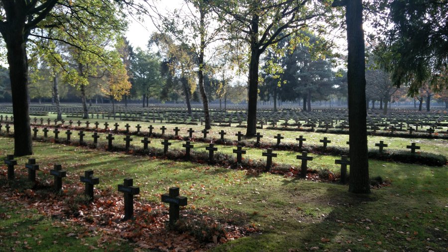 cementerio militar Alemán Lommel Bélgica WWII