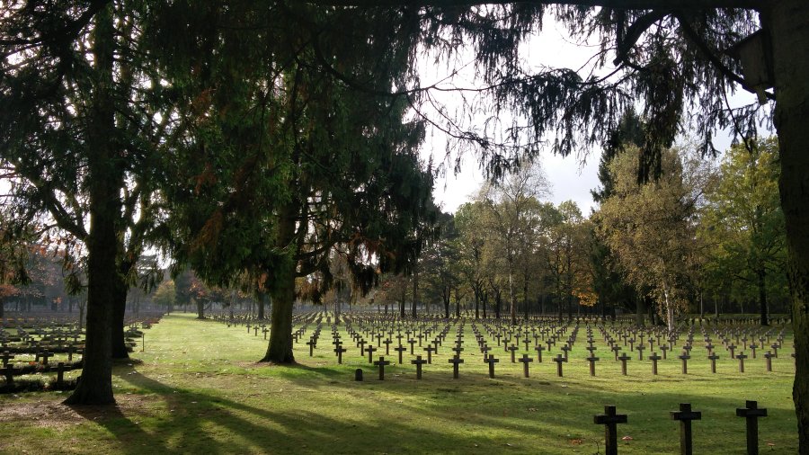 cementerio militar Alemán Lommel Bélgica WWII