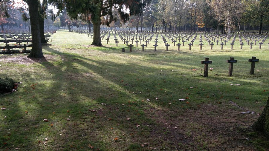 cementerio militar Alemán Lommel Bélgica WWII