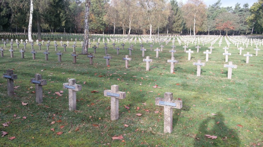 cementerio militar Alemán Lommel Bélgica WWII