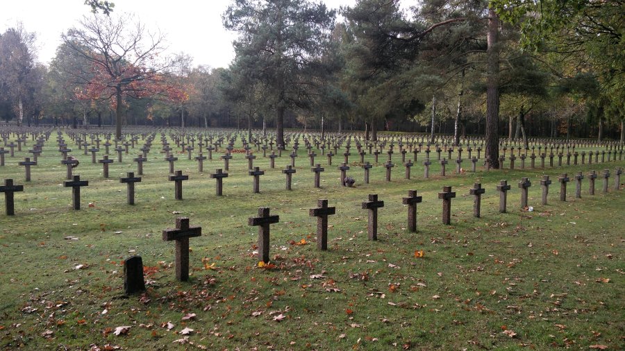 cementerio militar Alemán Lommel Bélgica WWII