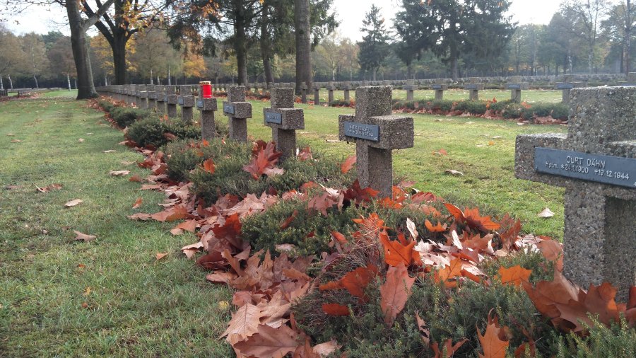 cementerio militar Alemán Lommel Bélgica WWII