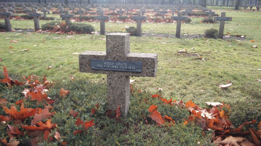 cementerio militar Alemán Lommel Bélgica WWII