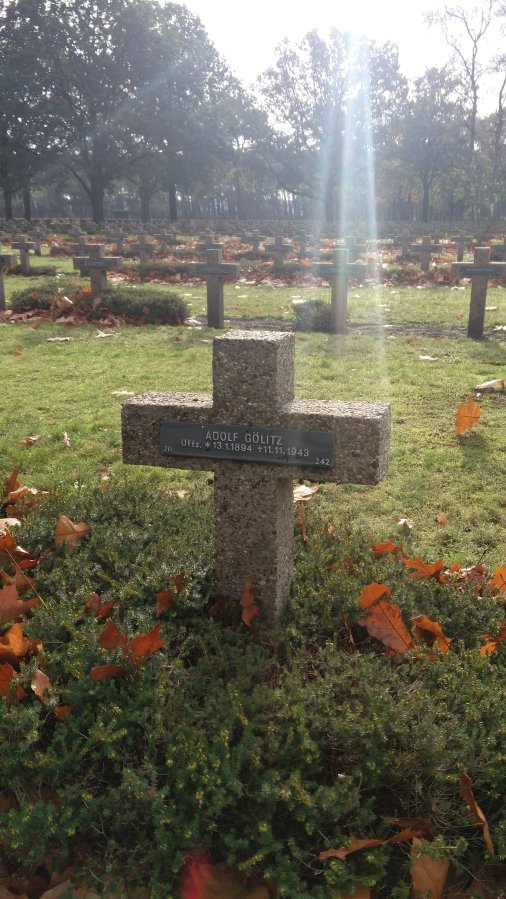cementerio militar Alemán Lommel Bélgica WWII
