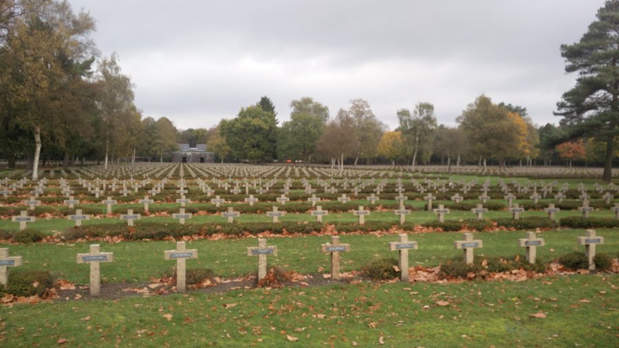 cementerio militar Alemán Lommel Bélgica WWII