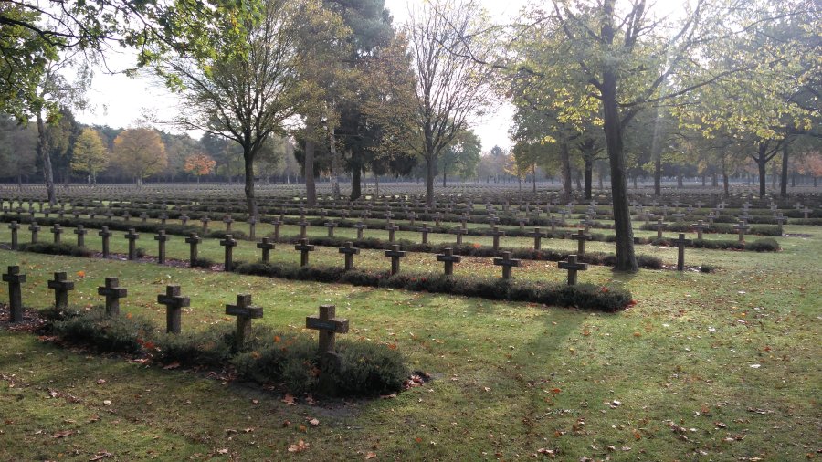 cementerio militar Alemán Lommel Bélgica WWII