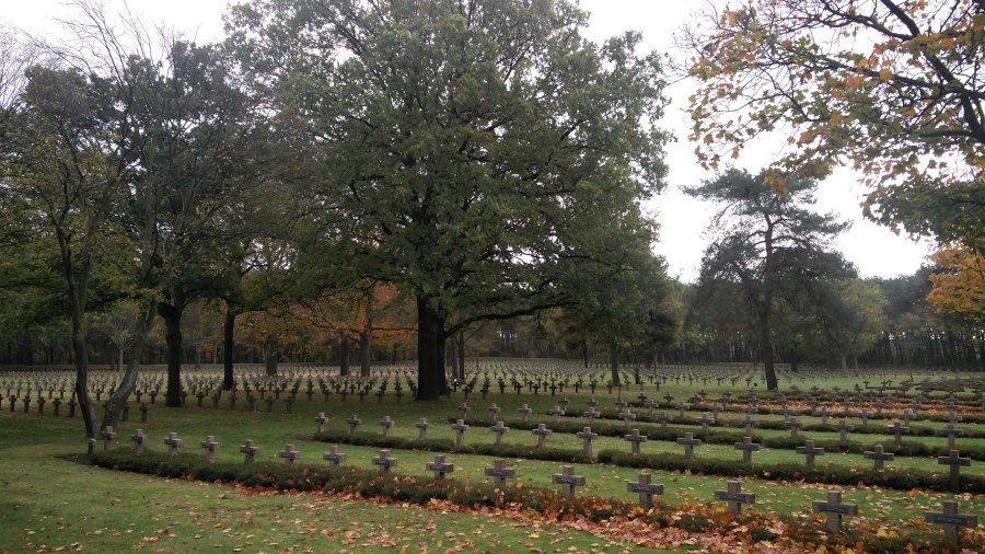 cementerio militar Alemán Lommel Bélgica WWII