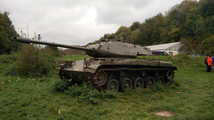 tanque pesado M47 Patton US Army