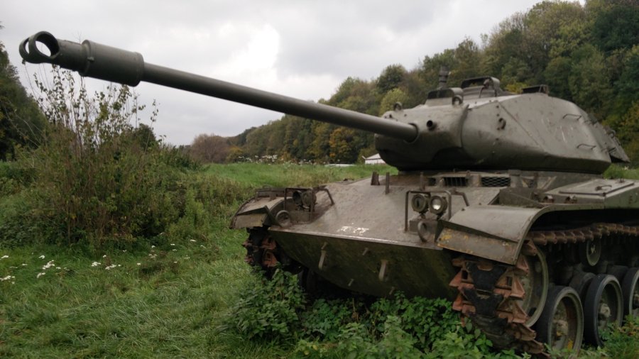 tanque pesado M47 Patton US Army