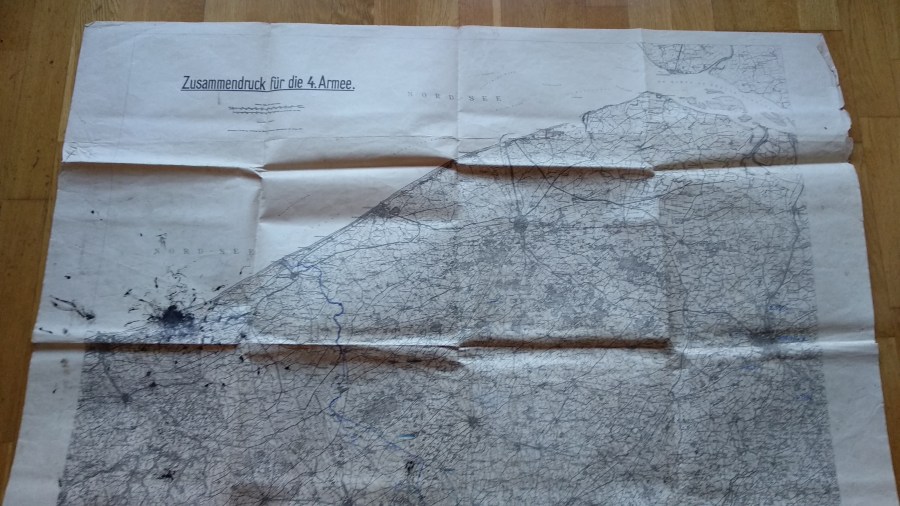 documento militar kaiserschlacht Alemania WWI